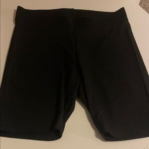 Torrid Black Cotton-Blend Shorts